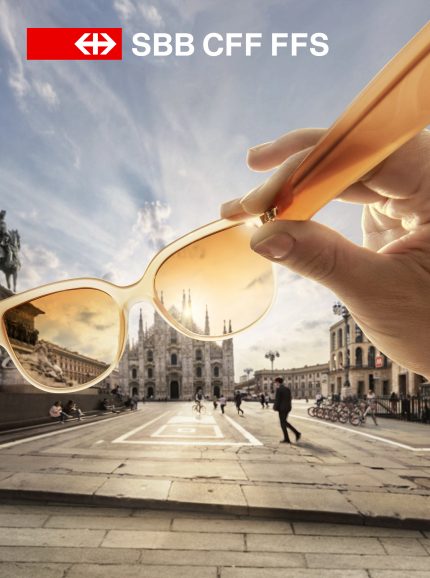 SBB IP-Kampagne Gleich mittendrin
