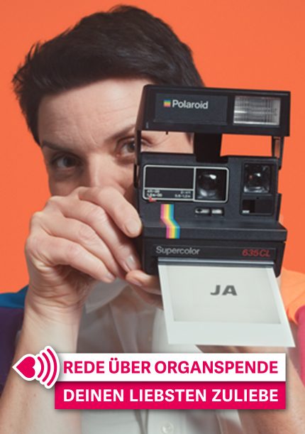 BAG Organspende-Kampagne „Sag es auf deine Art. Aber sag es.“